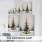 Pines of Silver Serenade - Canvas Art Print