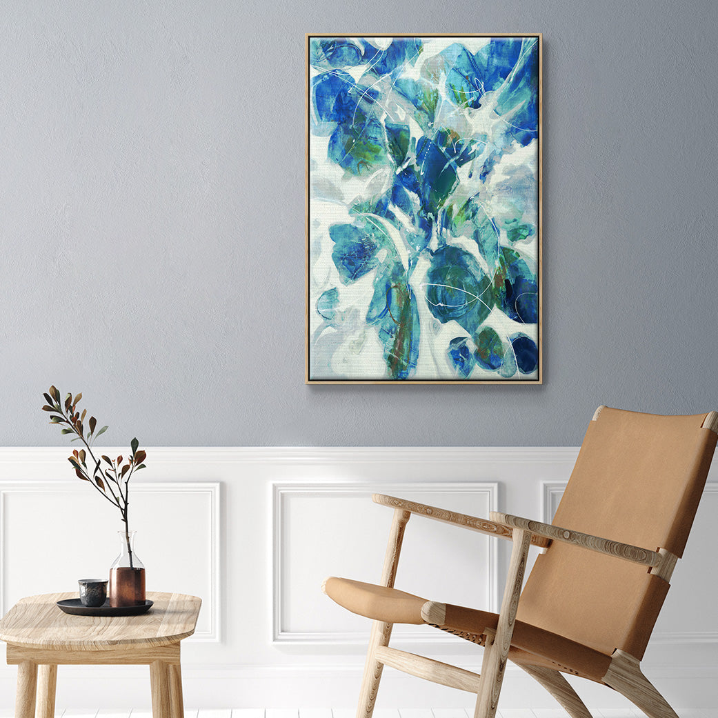 Winding Road -  Framed Canvas Print