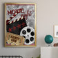 Movie Night II - Modern Framed Canvas Print
