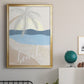 Beach Day - Modern Framed Canvas Print