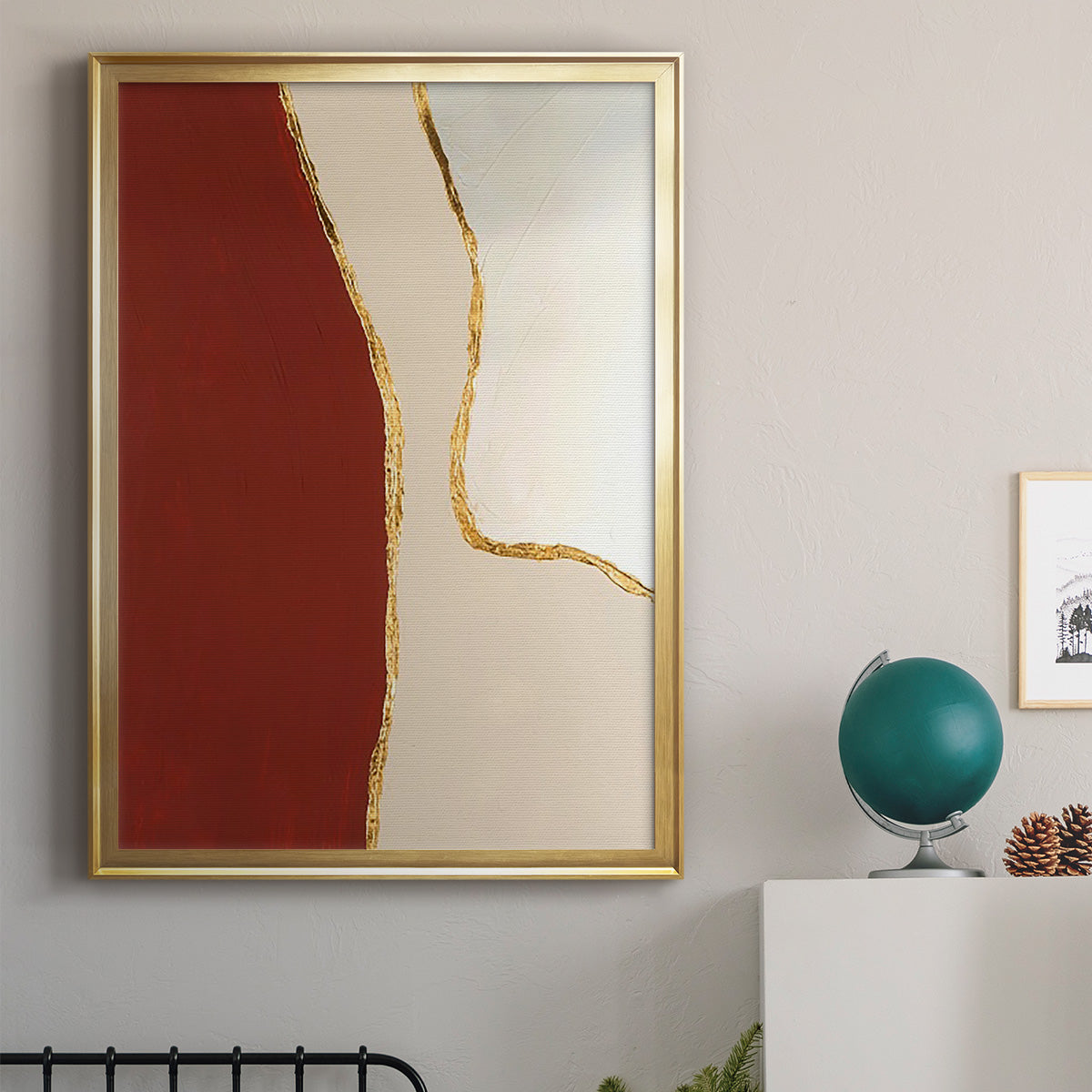 Allspice I - Modern Framed Canvas Print