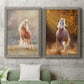 Horse Motion VII - Premium Framed Canvas 2 Piece Set - Ready to Hang