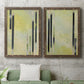 Neutral Assemblage I - Premium Framed Canvas 2 Piece Set - Ready to Hang