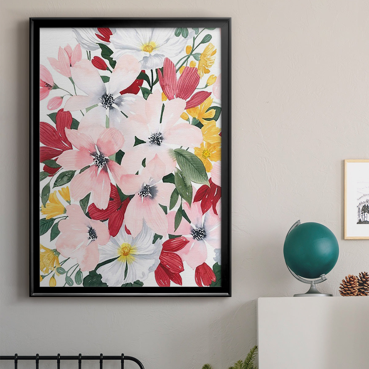 Spring Bliss I - Modern Framed Canvas Print