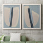 Paper Slice I - Premium Framed Canvas 2 Piece Set - Ready to Hang