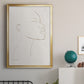Portrait Sketch I - Modern Framed Canvas Print