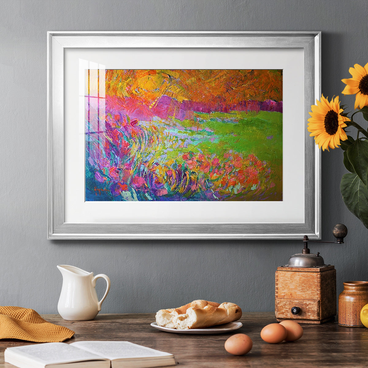 Meadowlands Premium Framed Print - Ready to Hang