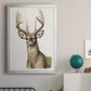 Handsome Whitetail I - Modern Framed Canvas Print