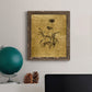 Gold Sketch Botanical I - Premium Canvas Framed in Barnwood - Ready to Hang