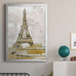 Eiffel Tower Glitz - Modern Framed Canvas Print
