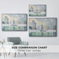 The Green Towers (Les tours vertes, la Rochelle), 1913 - Floater Framed Canvas Print