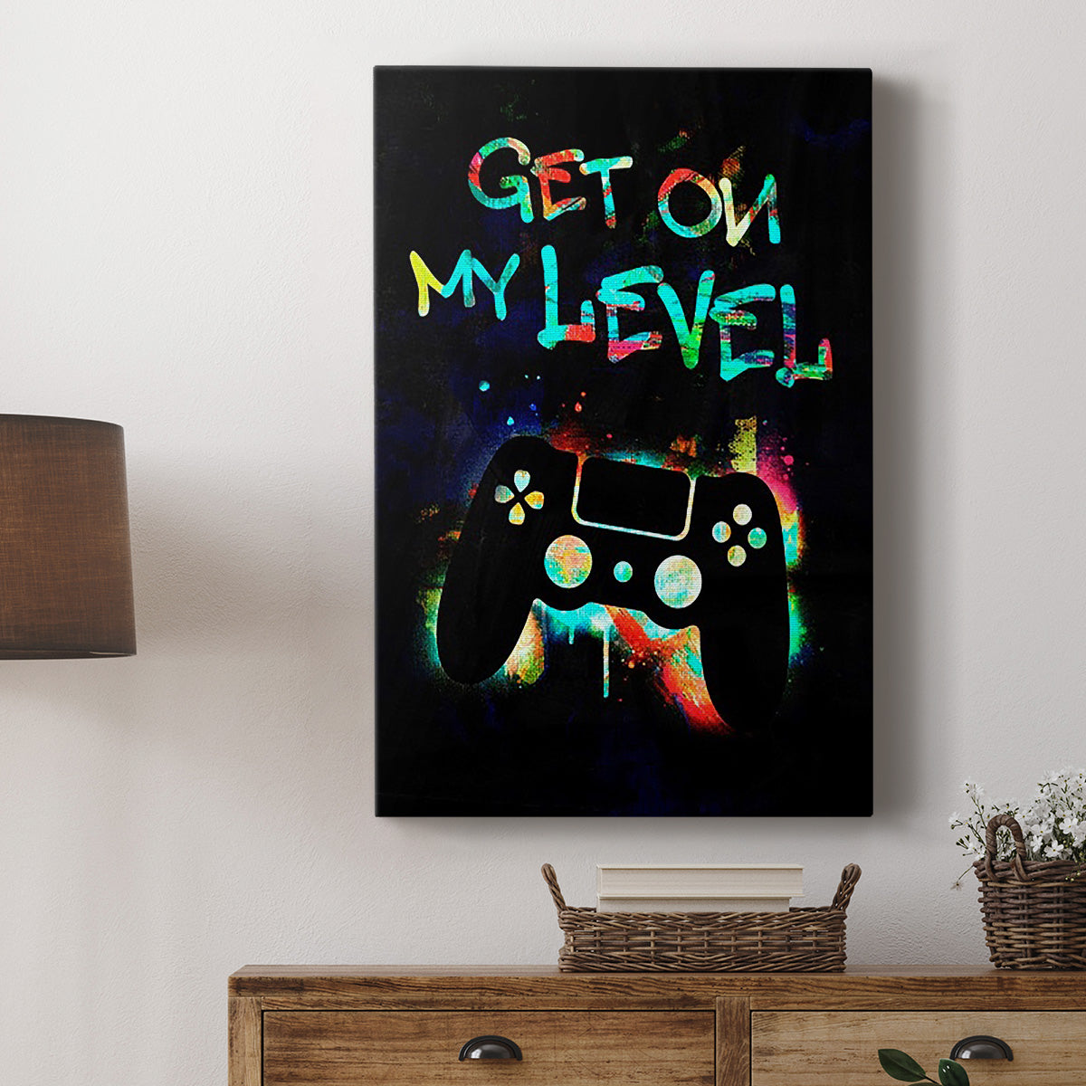 Gamer Tag II Premium Gallery Wrapped Canvas - Ready to Hang