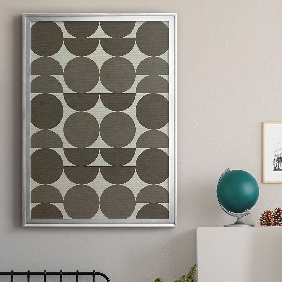 Neutral Subtle Shift I - Modern Framed Canvas Print