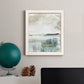 Summer Teal II - Premium Canvas Framed in Barnwood - Ready to Hang