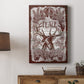 Red Wood Peace Premium Gallery Wrapped Canvas - Ready to Hang