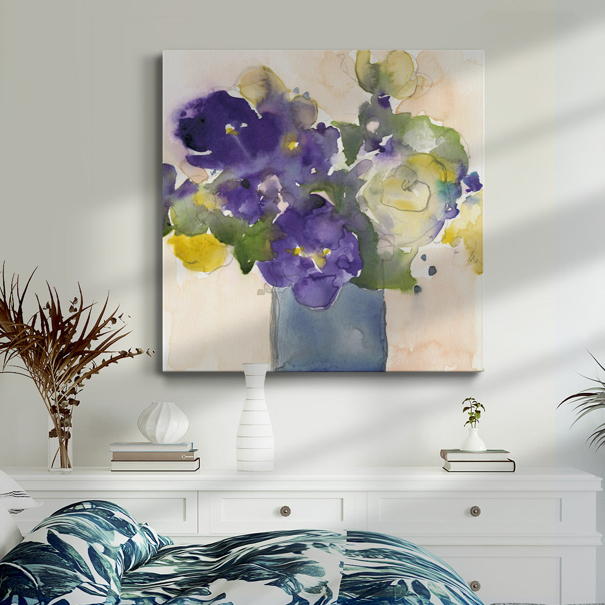 Floral Beauties I - Canvas Art Print