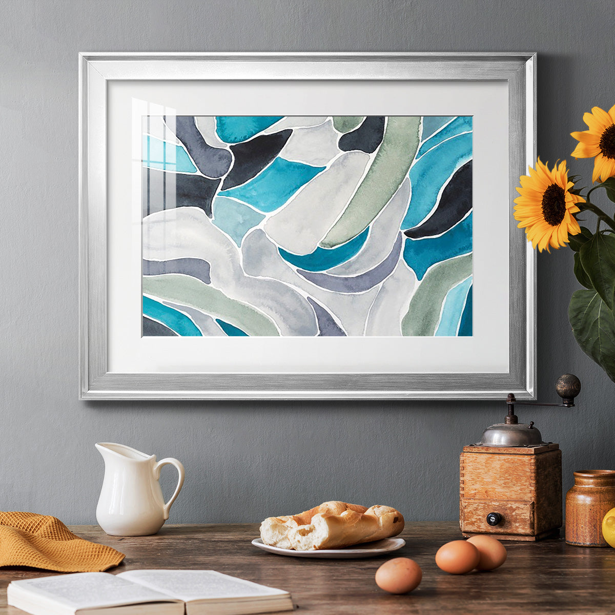 Subtle Billows I Premium Framed Print - Ready to Hang