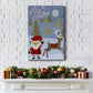 Winer Santa II - Gallery Wrapped Canvas