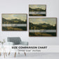 Landscape near Miesenbach, c. 1830 - Floater Framed Canvas Print