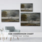 Salisbury Cathedral from the Meadows, c. 1831 - Floater Framed Canvas Print