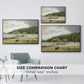 Farm with Grazing Cows (Bondegård med beitende kuer), 1892 - Floater Framed Canvas Print