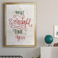 Wonderful Time of the Year - Modern Framed Canvas Print