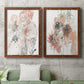 Petal Drift III - Premium Framed Canvas 2 Piece Set - Ready to Hang