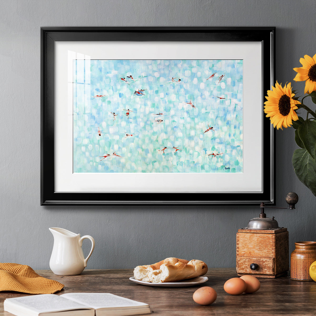 Endless Horizons Premium Framed Print - Ready to Hang