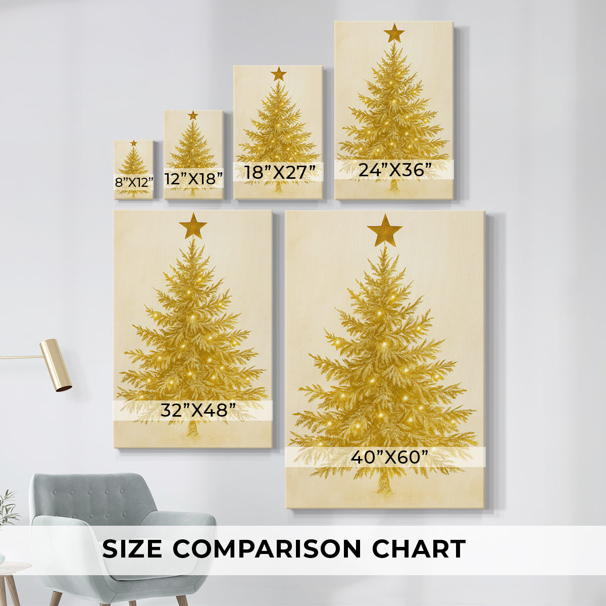 Twilight of Golden Whisper - Canvas Art Print