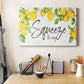 Lemon Squeeze Premium Gallery Wrapped Canvas - Ready to Hang