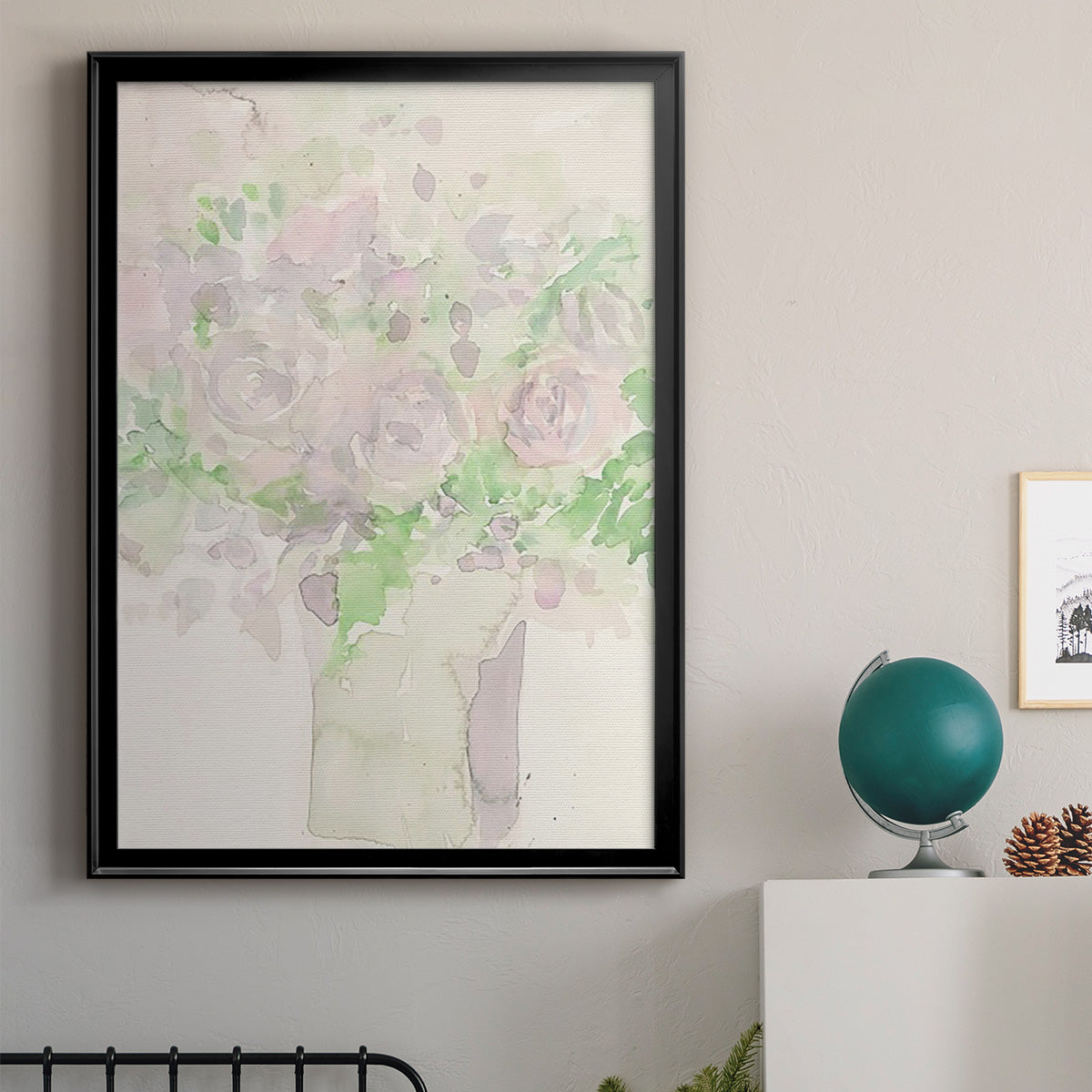 Natural Radiance II - Modern Framed Canvas Print