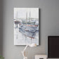 Watercolor Harbor Study I Premium Gallery Wrapped Canvas - Ready to Hang