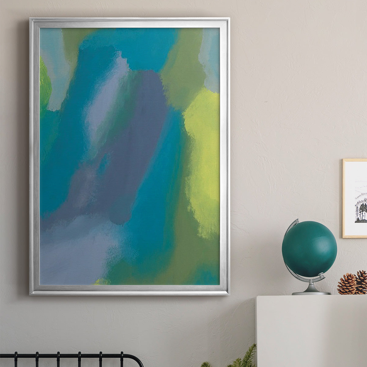 Lost in Memories I - Modern Framed Canvas Print
