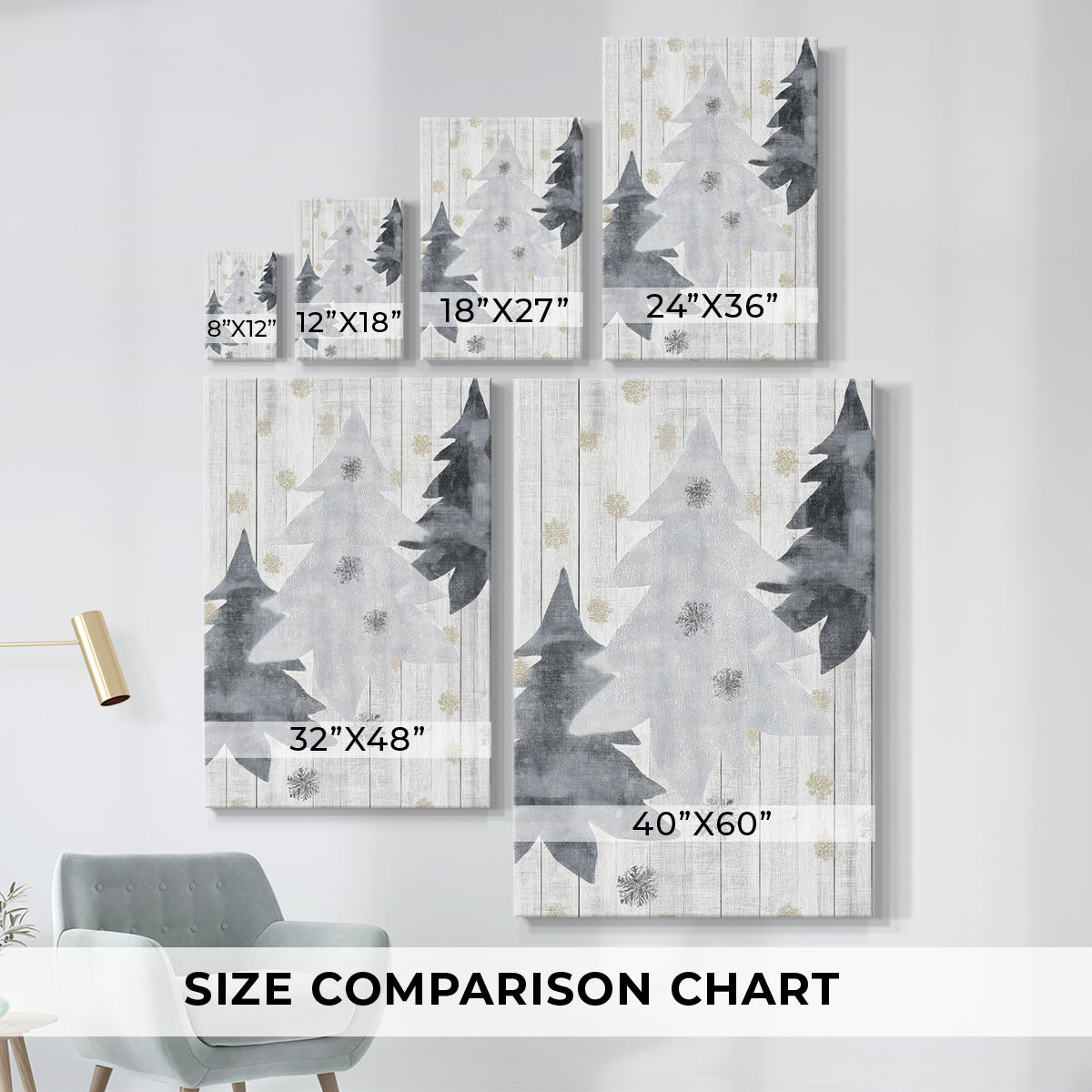 Frostlit Blessing - Canvas Art Print