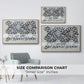 Watercolour for Printed Fabric Design: Wey, c. 1882-1883 - Floater Framed Canvas Print