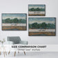 Olive Trees, 1889 - Floater Framed Canvas Print