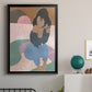 Curly Lady II - Modern Framed Canvas Print