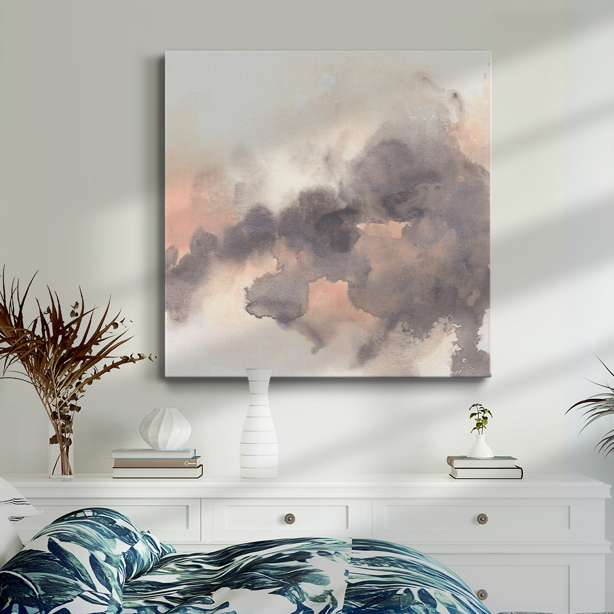 Smoke Surface II - Canvas Art Print