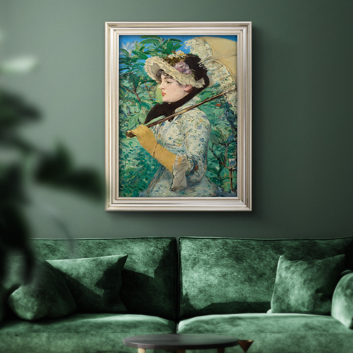 Spring - Ornate Framed Canvas Print