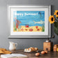 Cute Sea Creatures I - Modern Framed Art Print