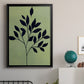 Earthly Botanical I - Modern Framed Canvas Print