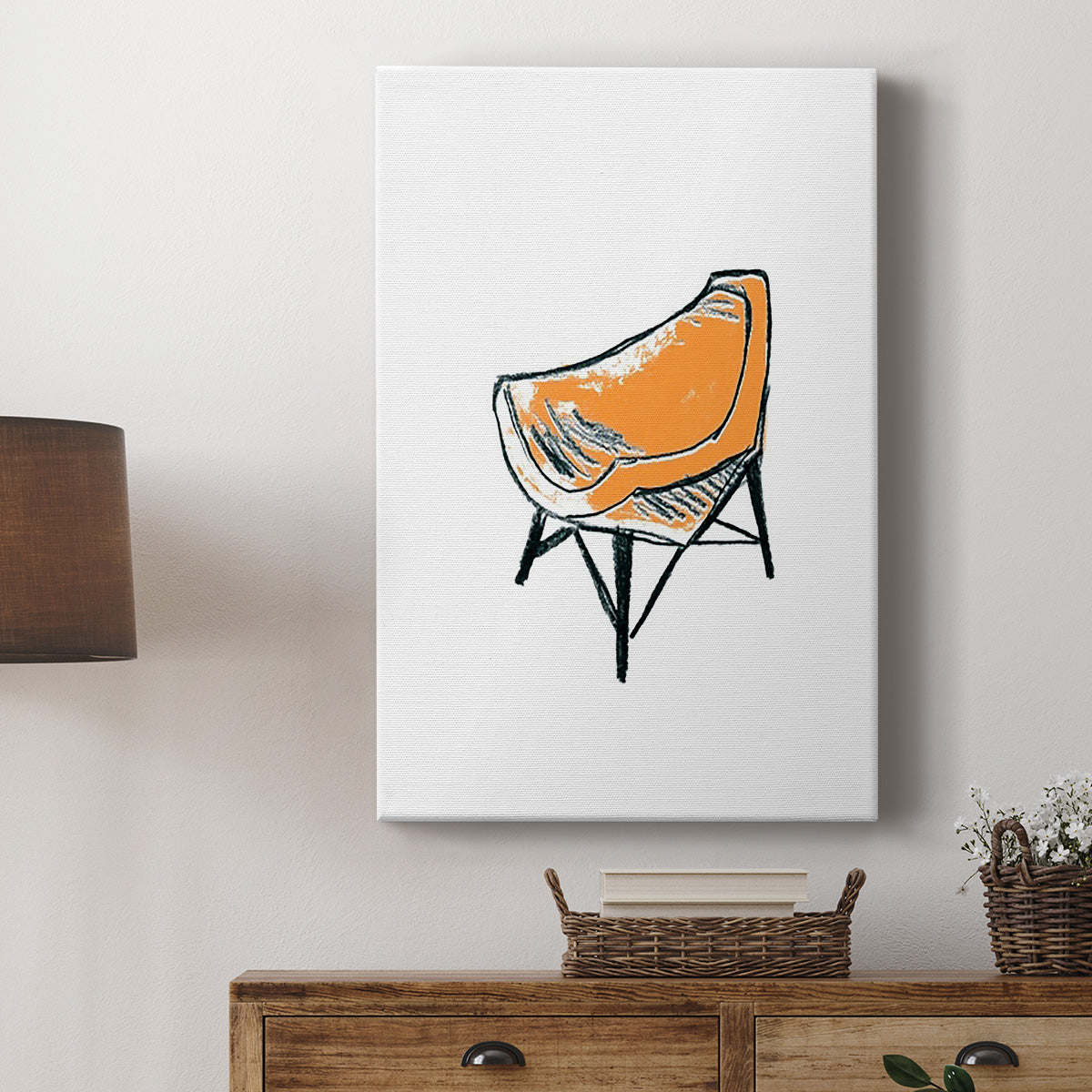 Take a Seat XII Premium Gallery Wrapped Canvas - Ready to Hang