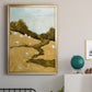 Scattered Sheep II - Modern Framed Canvas Print