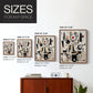 Abstract Series CLXVIII - Restickable Framed Art Set