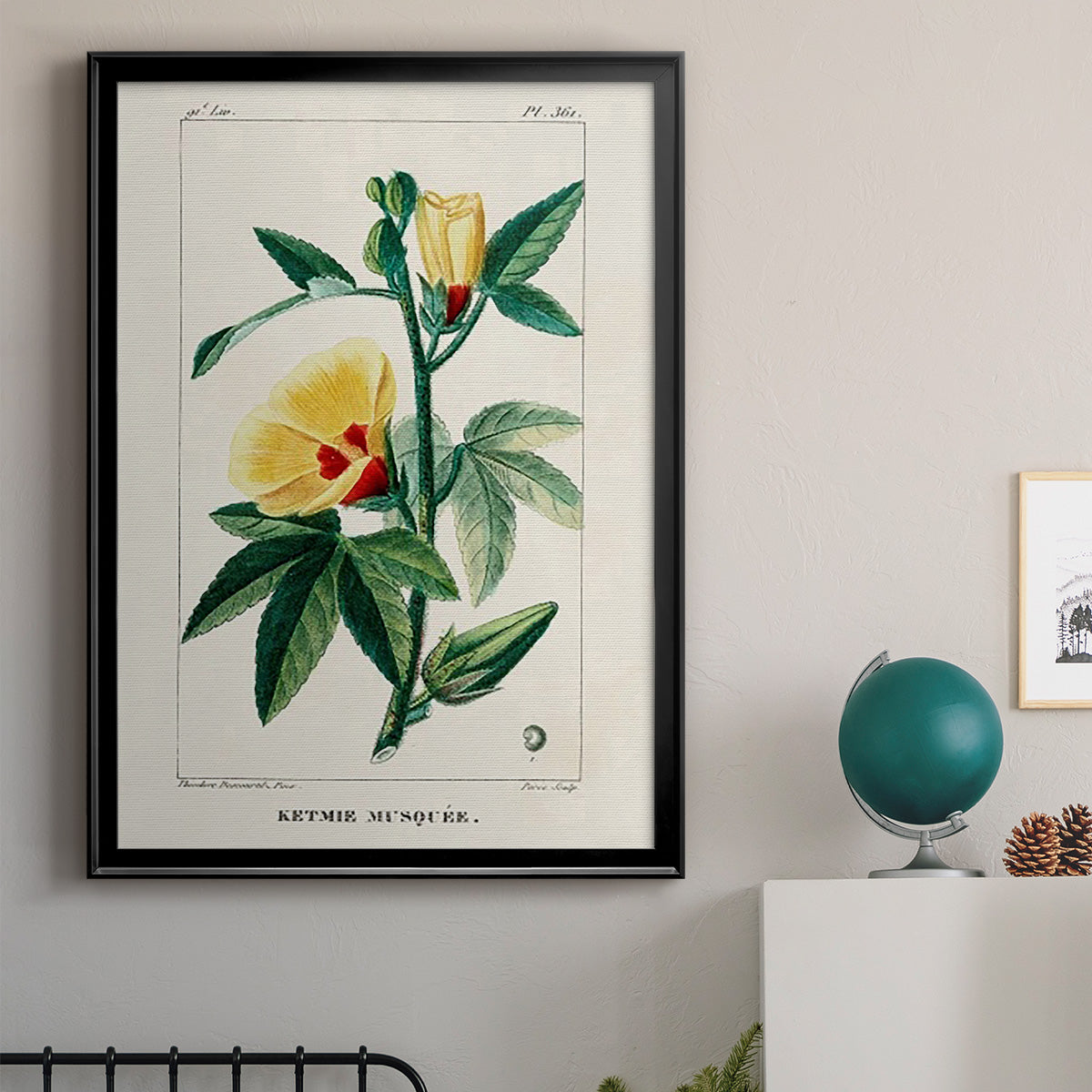 Turpin Tropical Botanicals VI - Modern Framed Canvas Print