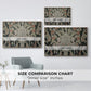 Hanging (Printed Textile), c. 18th Century - Floater Framed Canvas Print