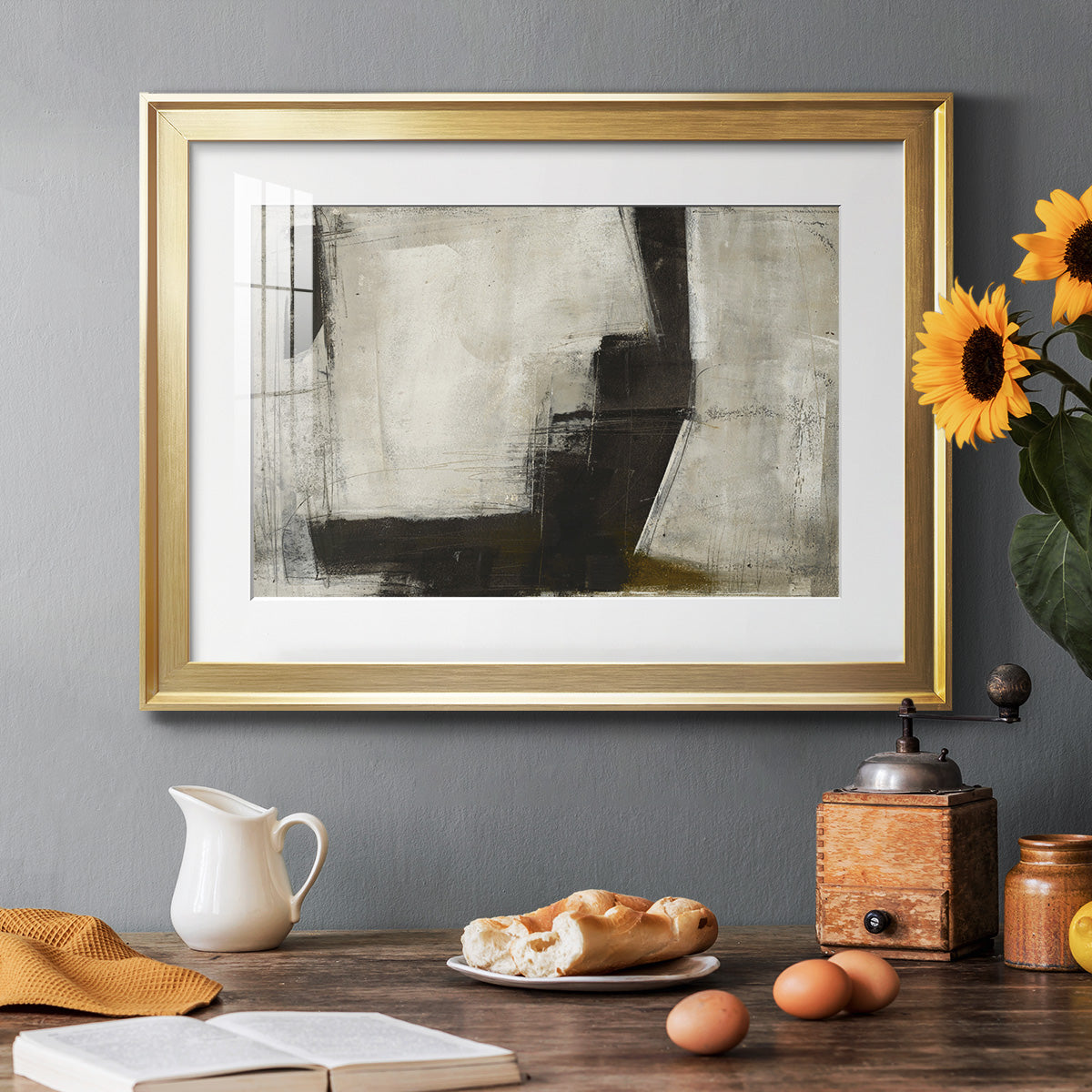 Future Nostalgia I Premium Framed Print - Ready to Hang