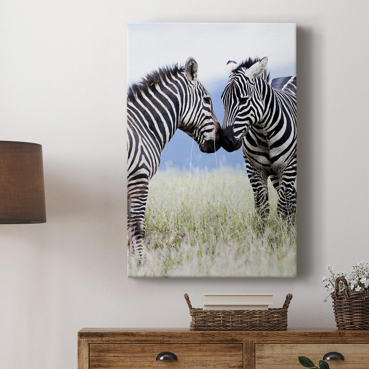 African Affection - Canvas Art Print