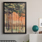 Between the Trees II - Modern Framed Canvas Print