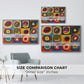 Color Study: Squares with Concentric Circles, 1913 - Floater Framed Canvas Print